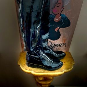 Tall Patent Leather Guess boots